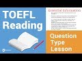 Strategies for Essential Information Questions
