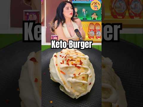 Neha Bhasin Keto Diet Burger Viral Recipe #shorts #nehabhasin #ketoburger