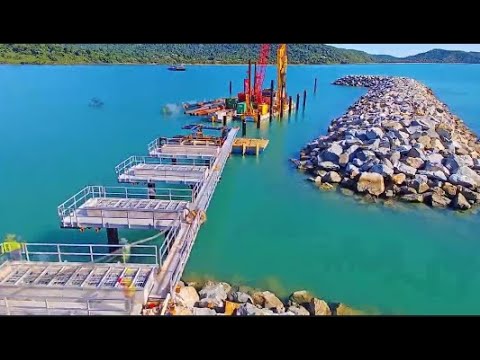 How Xblocs / Tetrapods Manufactured And Placed Along Coastline For Wave Protection ?