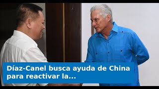 Díaz-Canel busca ayuda de China para reactivar la industria azucarera