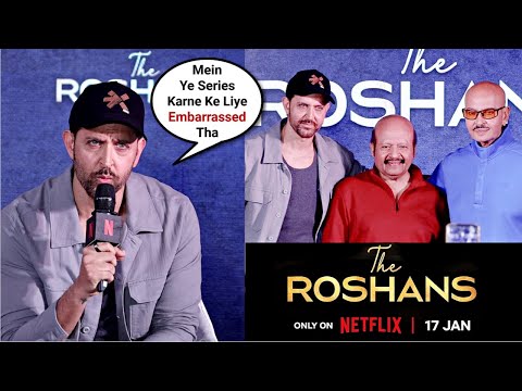 The Roshans Series Launch - Hrithik Roshan, Rakesh Roshan, Rajesh Roshan | Netflix 17 Jan