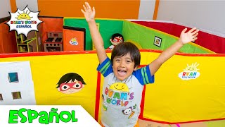 Recorrido por la casa-fortaleza de la mansión gigante de Ryan