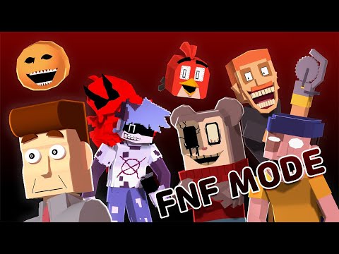 🎶Lyrical Mayhem v2 All Animated | Lyric FNF Song Mega Mix - FNF MODE🎤