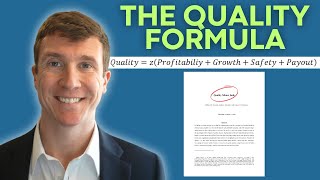 Quality Minus Junk: The Academic Formula That Beat the Market for 60+ Years