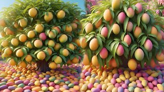 easy method to propagate and grow mango trees #garden #fruits 