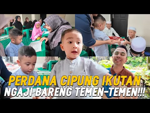 JUMAT BERKAH BAGI2 KEBAHAGIAAN!! CIPUNG IKUTAN NGAJI BARENG TEMEN2 DI PANTI ASUHAN!!!