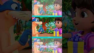sing along to swiper no swiping (at least you know my name)! 🎶 #shorts