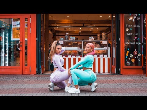 TINZE X GERI HOOPS / First time twerking together / Finland