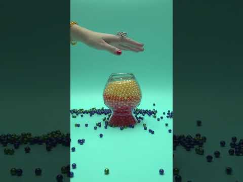 Awesome and Beautiful Colorful Beads Oddly Satisfying Reverse Video #satisfying #beads