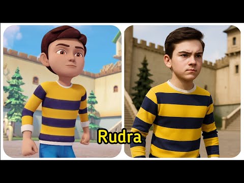 Rudra Cartoon Character in Real Life