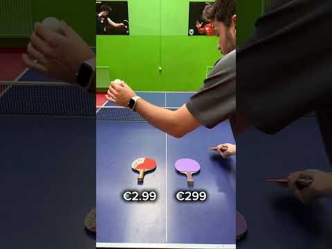 €2.99 vs €299 Ping Pong Amazing Racket