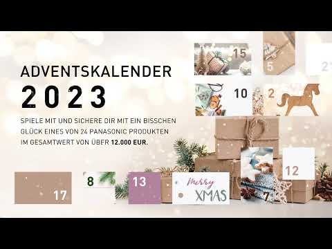 Adventskalender 2023 | 24 Tage - 25 Gewinne | Panasonic