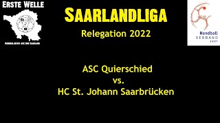 ASC Quierschied vs. HC St. Johann Saarbrücken
