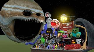 JUPITER WAKES UP COSMIC HORROR VS ALL MONSTERS (Garry's Mod)