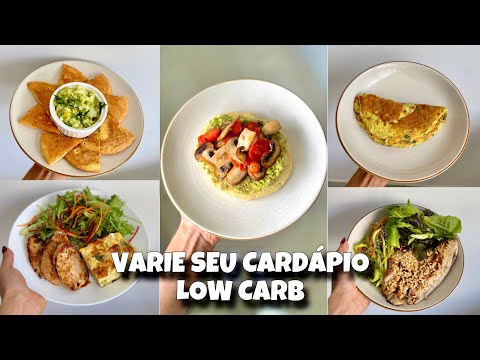 5 ideias para incluir no cardápio LOWCARB/CETOGÊNICO