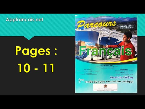 3 AC Parcours français pages 10 11