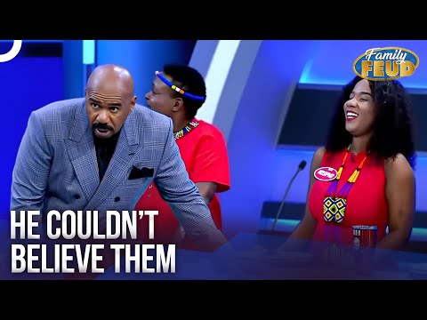 "You Couldn't Do THAT In America" | Family Feud Classics