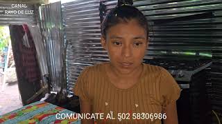 Así es como vive doña Eva ahora; no se puede hacer más x que el terreno no es propio. No puede ver😥…