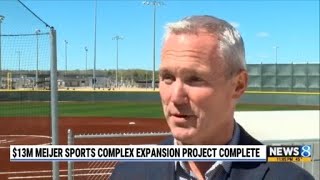 YouTube video thumbnail: $13.5M Expansion at Meijer Sports Complex Completed