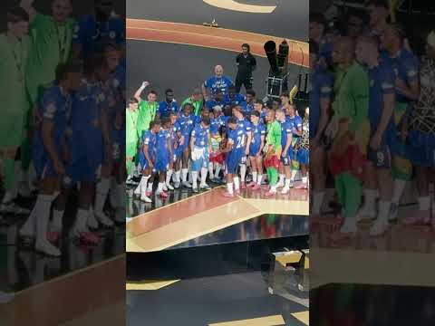 Donald Trump crashes Chelsea's Club World Cup trophy ceremony