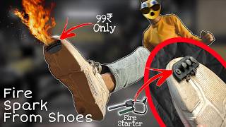 How to Make a Fire Spark Shoes | Tail Devil | Turbo thrill