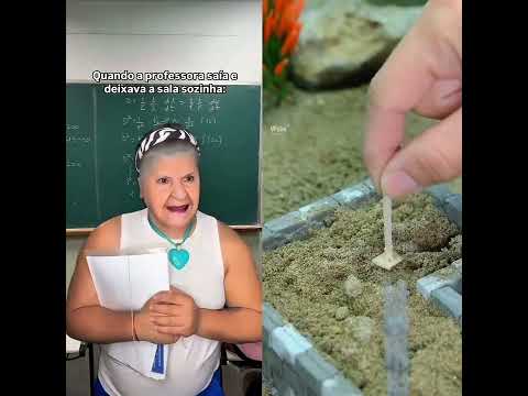 Quando a professora saía e deixava a sala sozinha!