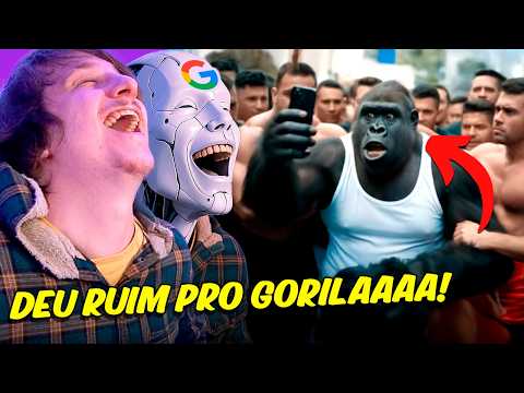 Não sei se fico IMPRESSIONADO ou DESESPERADO com essa nova I.A do Google!
