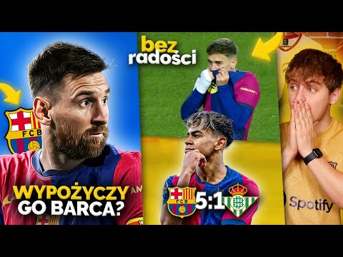 Leo Messi MOŻE WRÓCIĆ do FC Barcelony! Gavi NIE CELEBROWAŁ GOLA przeciwko Betisowi! Dlaczego?