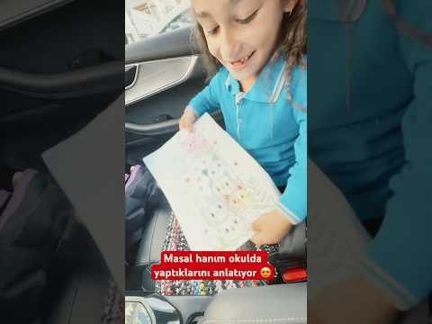 Hiranur hanım ve masal hanım okulda yaptıklarını anlayıru 😍❤️