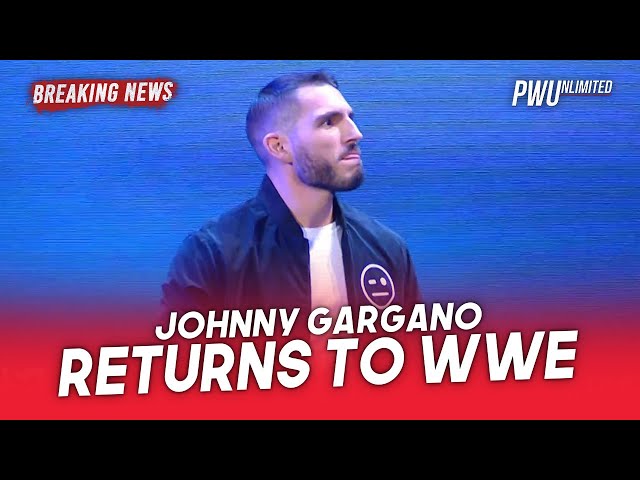 Johnny Gargano Returns To WWE On RAW