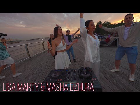 Lisa Marty & Masha Dzhura| B2B Sunset mix. Organic House; Afro House 4K