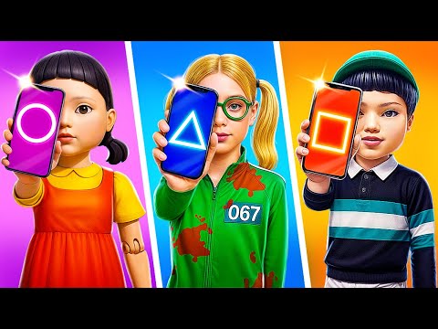 Преображение Куклы из Игры в кальмара! Глоу Ап