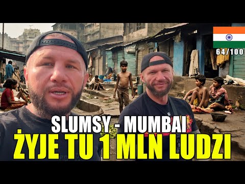 Slumsy Dharavi - będziesz w szoku jak to zobaczysz. Mamy tu hotel. (Mumbai - Indie)