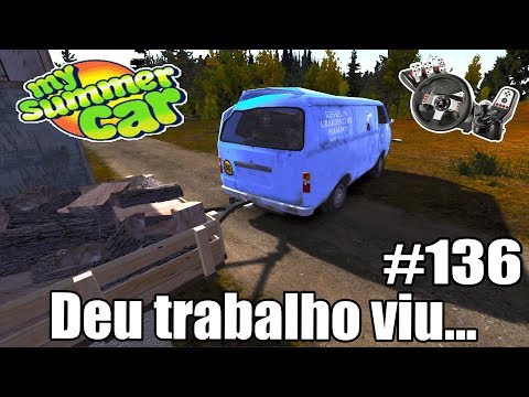 My Summer Car - NUNCA SOFRI TANTO! #136 ‹ Getaway Driver ›