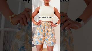 The most Comfy DIY shorts