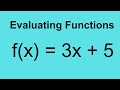 Evaluating Function Notation and Outputs