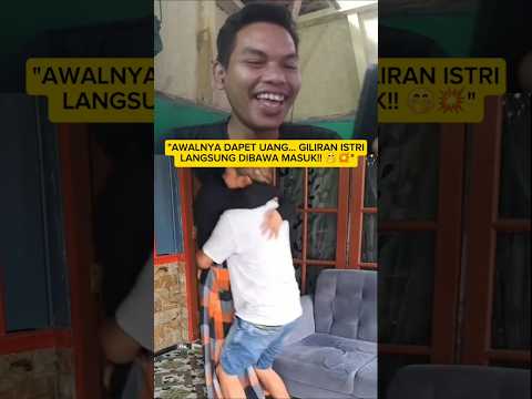 "GILIRAN ISTRI, REAKSINYA DI LUAR DUGAAN!! 🤯🤣" #videolucu #ngakak