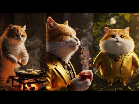 Nonomen funny video😂😂😂 Various Cats Cooking Anime