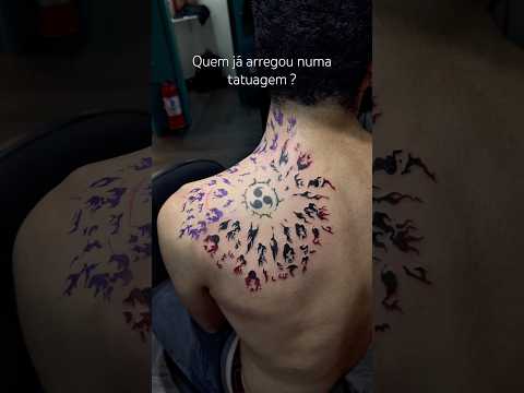 Já arregou fazendo uma tatuagem ? 🧐 #tattoo #tatuagem #tattooartist #marcadamaldicao