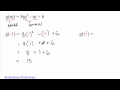 Evaluating Functions and Notation