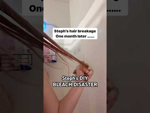We flew Steph to California & saved her hair from DIY bleach gone wrong 🥲 #hairtransformation #hair