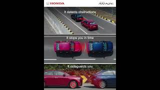 Drive Safer with Collision Mitigation Braking System | Honda Amaze