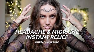 Headache and Migraine Relief RIGHT NOW! ⚡️ Spiritual Cleansing 🔥 Witchy Energy Healing & Reiki Asmr
