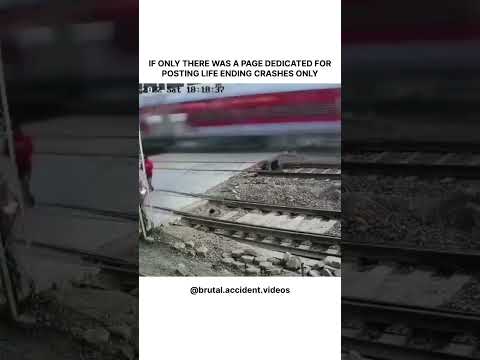 Gracias a Dios salió ileso  de ese tren 🙏🙏