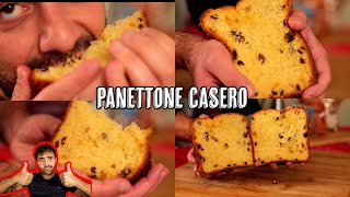 Panettone Casero - Pan Dulce Navideño Italiano - Como hacer Panetone - Receta de postre para Navidad