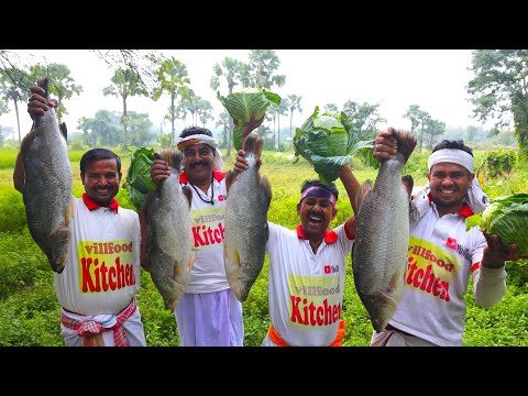 Vetki fish Posto recipe | Indian village style vetki fish recipe | villfood Kitchen recipes