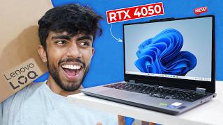 Lenovo LOQ With RTX 4050!⚡Best Budget Laptop For Gaming & Editing-  i5 13450HX RTX 4050