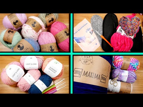 Hauls | 4 x Sommer Einkäufe aus dem Juni & Juli 2025 | Neue Wolle im Test