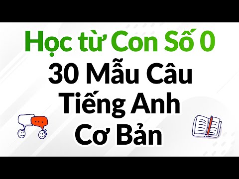 Học từ Con Số 0! 30 Mẫu Câu Tiếng Anh Cơ Bản: Cách Sử Dụng và Nhiều Ví Dụ