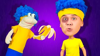 Danse Amusante de Cha-Cha Avec Les Marionnettes | D Billions Chansons pour Bébé